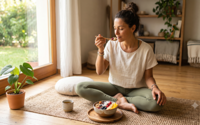 Dal Tappetino al Piatto: Come lo Yoga Trasforma il Nostro Rapporto con il Cibo